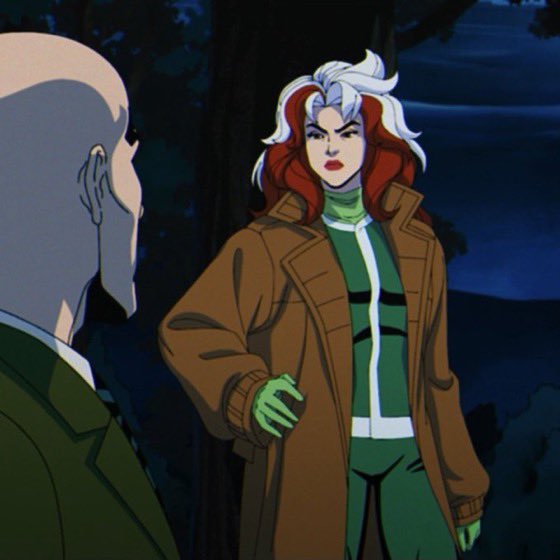 Rogue wearing Gambit's trench coat 💔 #XMen97