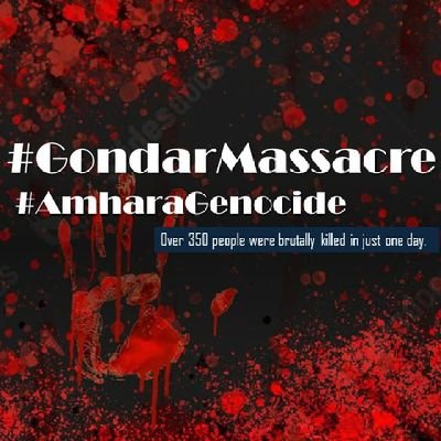 Please make this profile pcture, Tweet and Retweet it. #AmharaGenocide