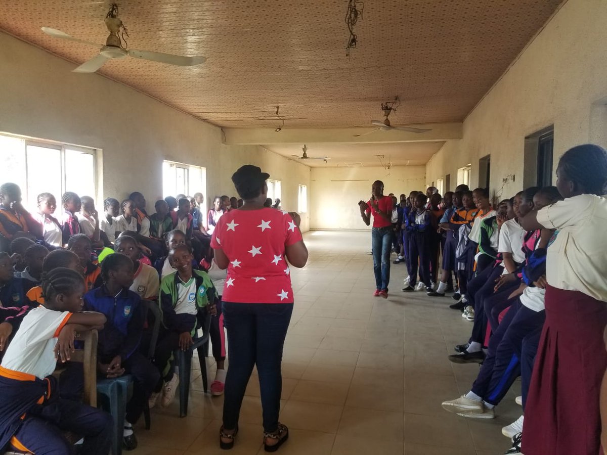 As a Gender Advocate,it is a privilege to work with @CYPF,  establishing pad bank in the second school at Ogun State and driving forward progress and transforming communities for the better.Together, we are making a difference, one pad bank at a time. #CYPF #SayNoToCM
