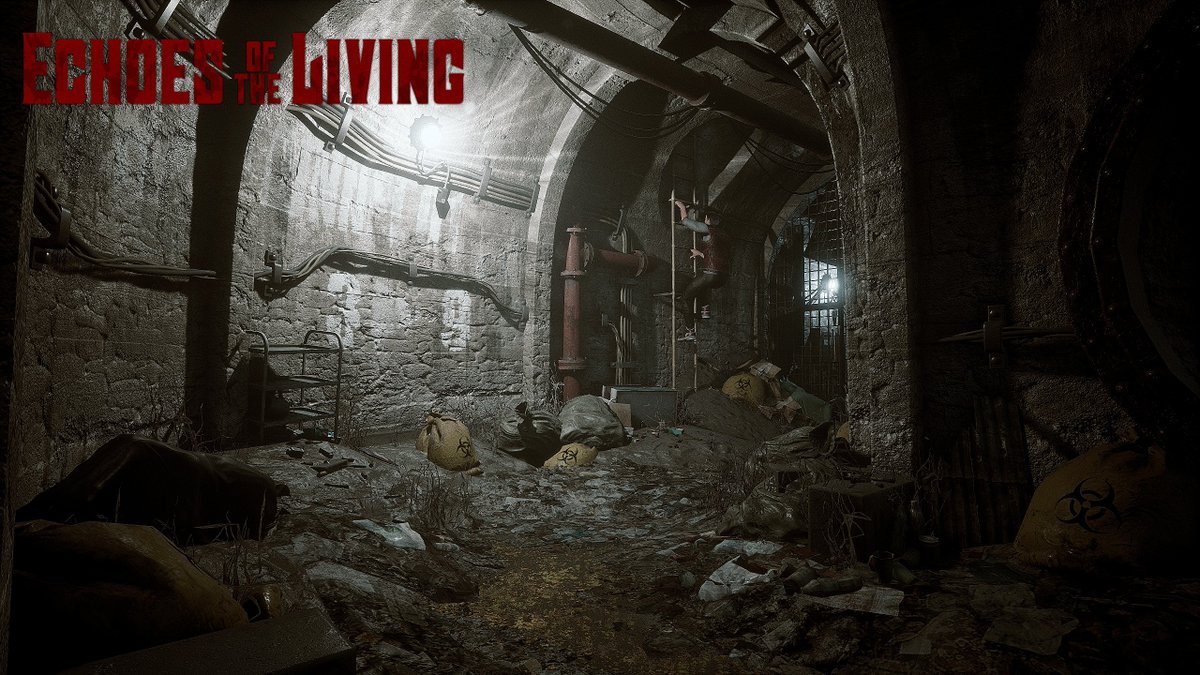 Hello there! 👋🥳

In the next weeks I will show something really cool that Laura has been working on the last months!

In the meantime here you have a new pic of Liam´s gameplay

I wonder where that manhole leads to...
#EchoesOfTheLiving #indiegame #survivalhorror