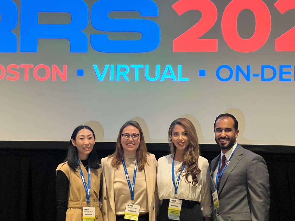 Congratulations to our resident, 
Dr. Melina Hosseiny, for another award-winning presentation at #ARRS24! 
We are all proud of you! ⭐️

<a href="/ARRS_Radiology/">ARRS</a> <a href="/MelinaHosseiny/">Melina Hosseiny, MD</a>