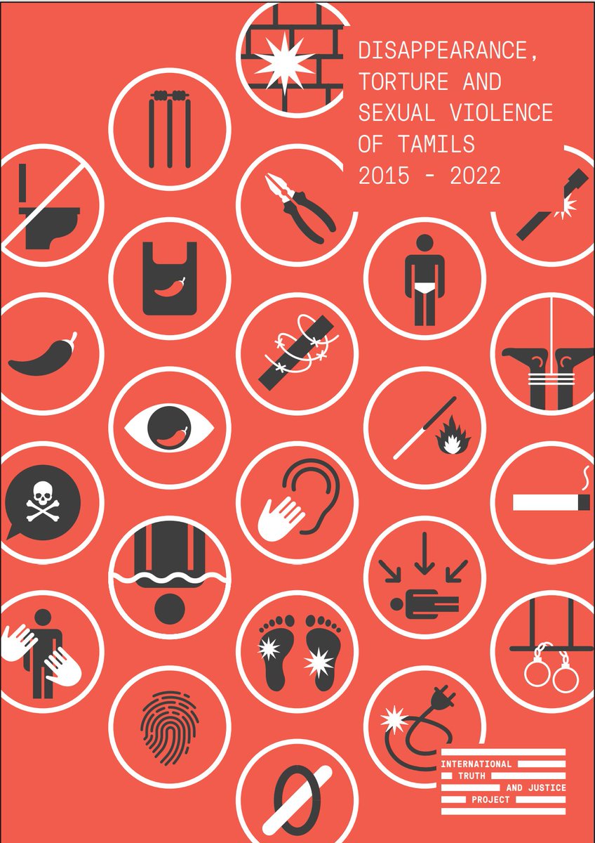 Torture and sexual violence of #Tamils continue in #SriLanka even 15 years after the end of the bloody war, according to new damning report by @itjpsl Almost Half of the 2022 cases analysed – 11 out of 24 - allegedly took place after President Ranil Wickremesinghe came to power