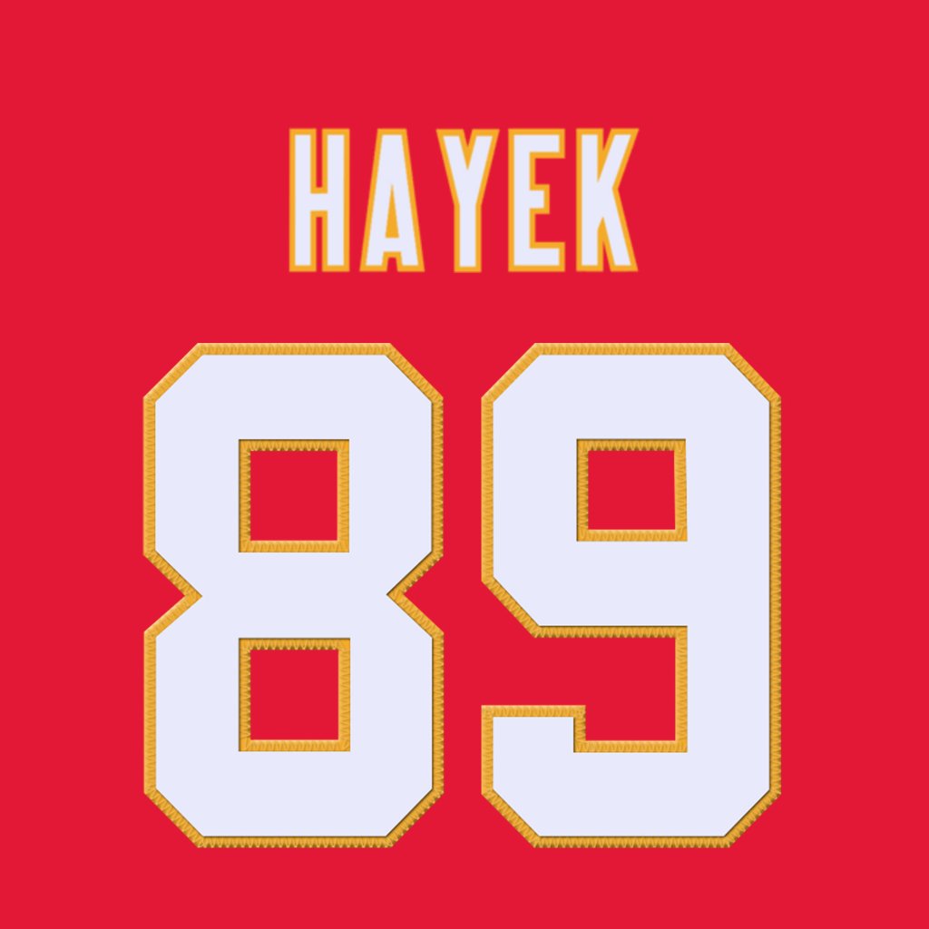 Kansas City Chiefs WR Jaaron Hayek (@jaaron_hayek) is wearing number 89. Last assigned to Reggie Brown. #ChiefsKingdom