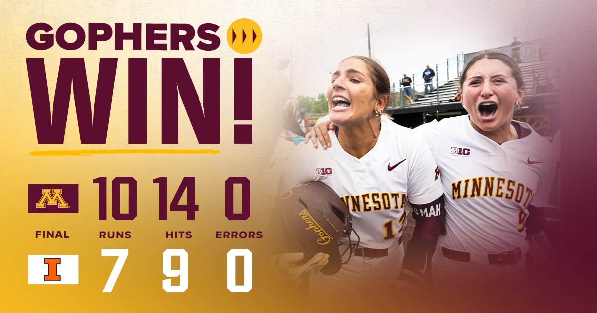 𝐌𝐎𝐕𝐈𝐍𝐆 𝐎𝐍! Minnesota will now face Nebraska tomorrow at 1:30 p.m. CT in the quarterfinal game! #SkiUMah | #Gophers〽️