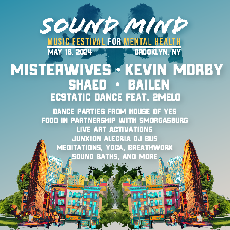 Sound Mind Music Festival for Mental Health is coming to Brooklyn on May 18th and it's FREE. Don't miss music from Kevin Morby and Misterwives, as well as holistic wellness programming. Win a pair of VIP tickets and stay at the Williamsburg Hotel! t.dostuffmedia.com/t/c/s/135013