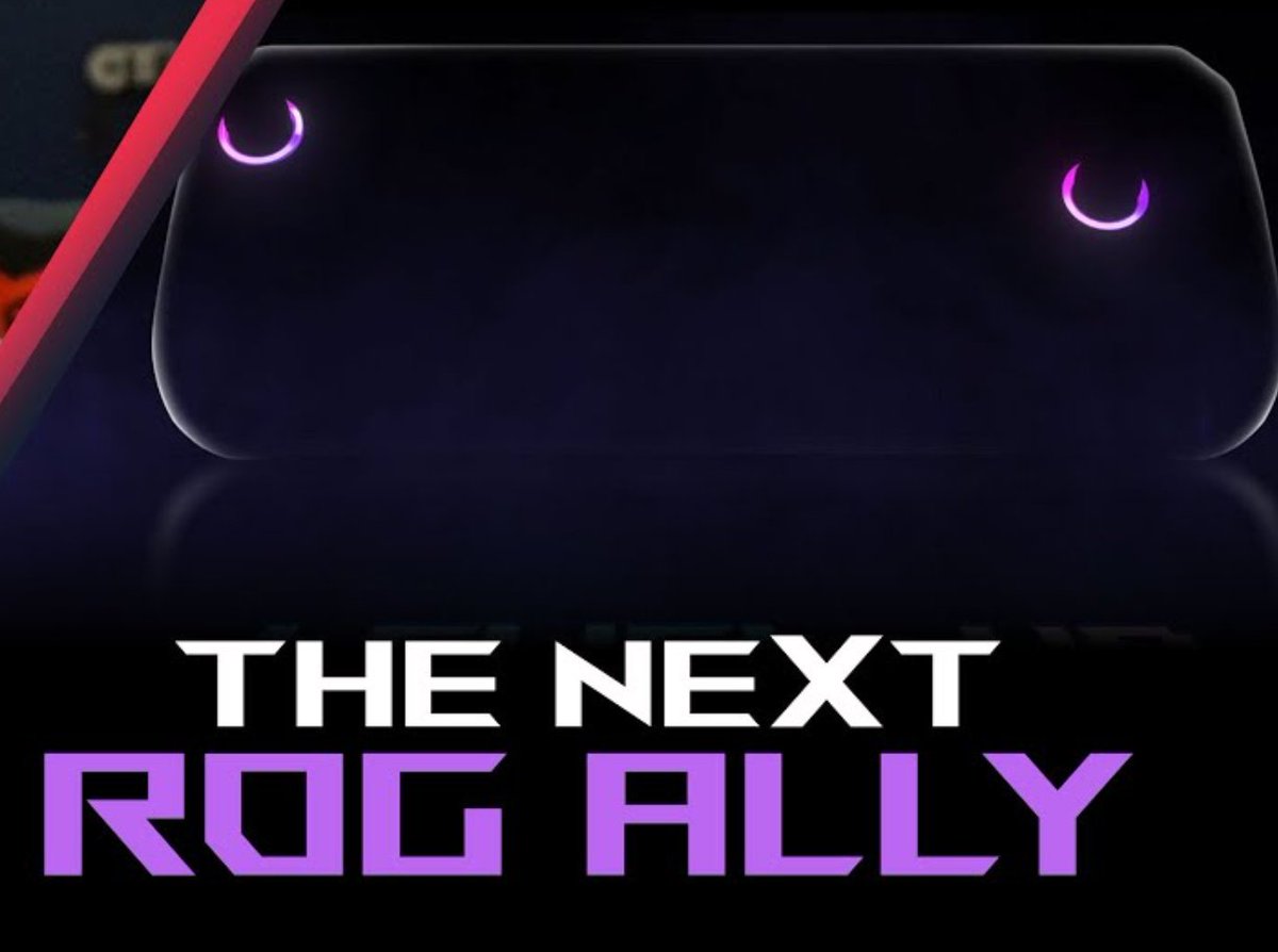 ASUS is going to announce the next ROG Ally tomorrow 👀 theverge.com/2024/5/8/24152…