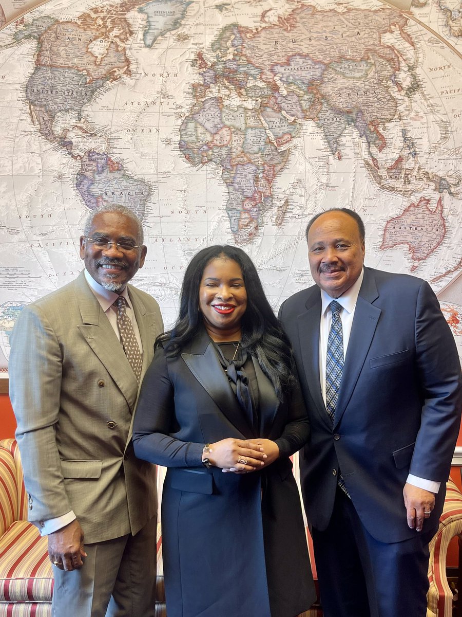 .@ArndreaKing and I were honored to join @RepGregoryMeeks in DC for a discussion on how we can advance racial and social justice in 2024 and beyond.