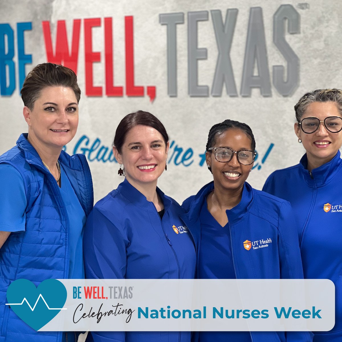 Happy #NationalNursesWeek! 💙🩺 We want to give a special shoutout to our wonderful nurse practitioners, Dr. Broussard, Dr. Dyer & Valentina, and our licensed vocational nurses Chiarra & Krystal! All work tirelessly to provide care to our patients on their journey to recovery!
