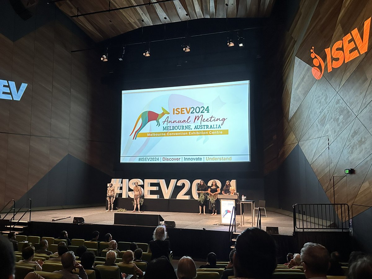 #ISEV2024 here we go! 4 days of brain stimulating amazing EV presentations and networking events! <a href="/IsevOrg/">ISEV</a>