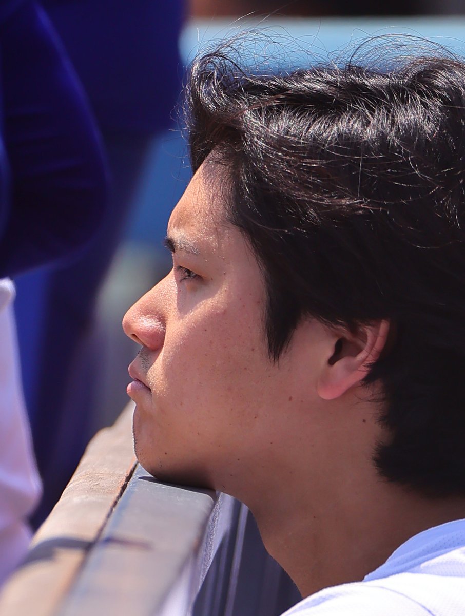 真横顔
#大谷翔平 #ShoheiOhtani #Dodgers