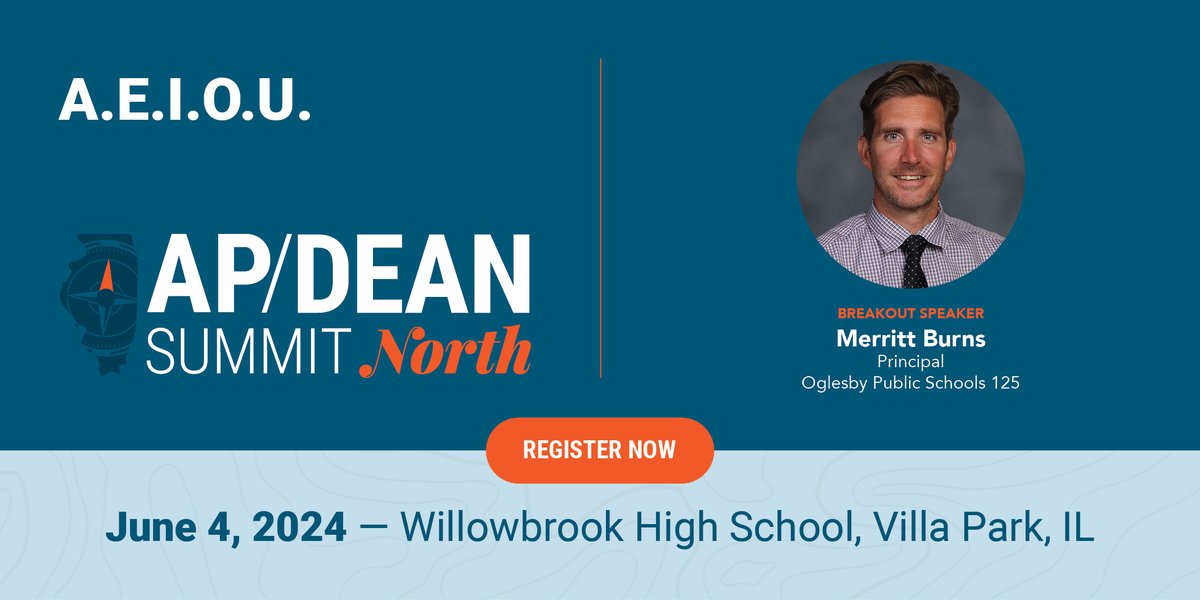 The AP/Dean Summit North is coming on June 4. Merritt Burns will take a deep dive into the challenges and tools with Artificial Intelligence in your schools. Register today! ow.ly/fcLX50Rvh5p