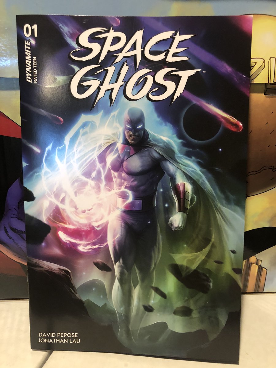 Didn’t think I’d find one. Space Ghost #1. Heard such good things and I love the cover. Pretty cool. #comics #SpaceGhost #NCBD