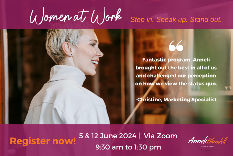 🚀 ⏰ Hello, fabulous folks! Guess what time it is? That's right—it's time to gear up for our Women@Work masterclass.

If the stars have aligned for you to join us this time around, secure your spot today!

Register here: lnkd.in/fTYMwhU

#WomenAtWork #womenleaders