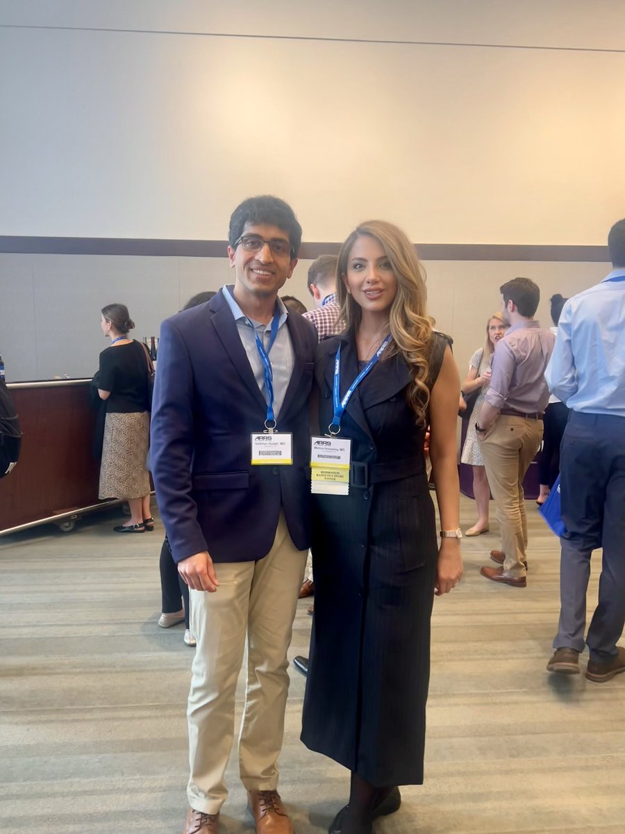 Outstanding presentation at #ARRS24 by the amazing @vaibhavgulati27! The #RGTEAM always shines! 🌟 Wonderful catching up at @ARRS_Radiology! @ARRSResidents @RadioGraphics @cookyscan1