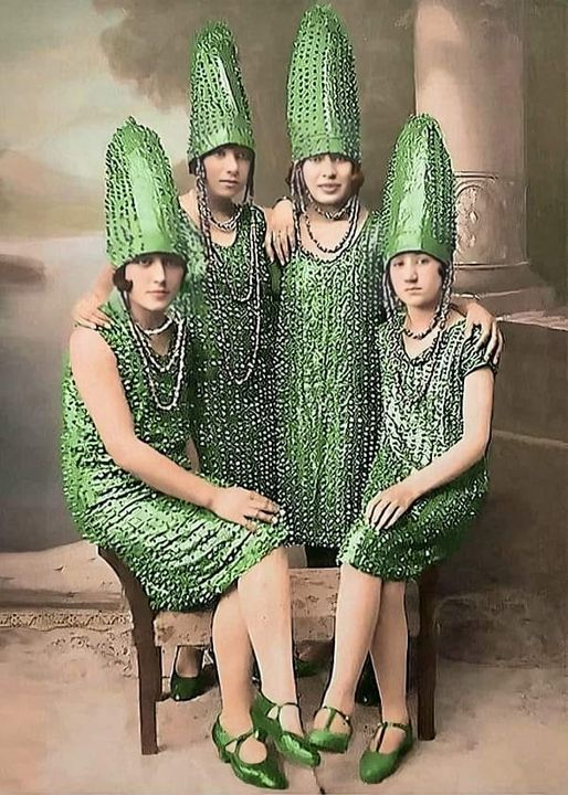 Pickle Sisters is a vaudeville group from the 1920s.