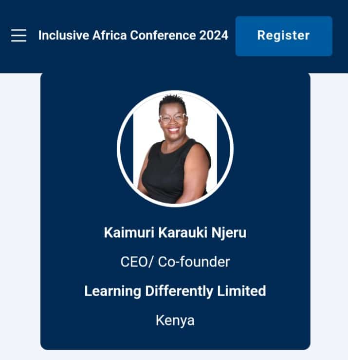 On May 15th, our CEO will be a panelist at the #Inclusiveafricaconference2024! the session will shed light on #neurodivergence in our classrooms and the workplace, and the role of #assistivetechnology and Universal Design for Learning in the #disabilityinclusion endeavour.