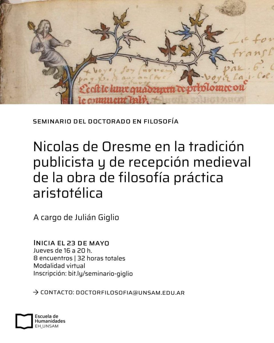 Sigue abierta la inscripción para este Seminario virtual de Doctorado. Más información e inscripción en forms.gle/xbUmwW5rRCcJjk… @unsamoficial @idaesoficial