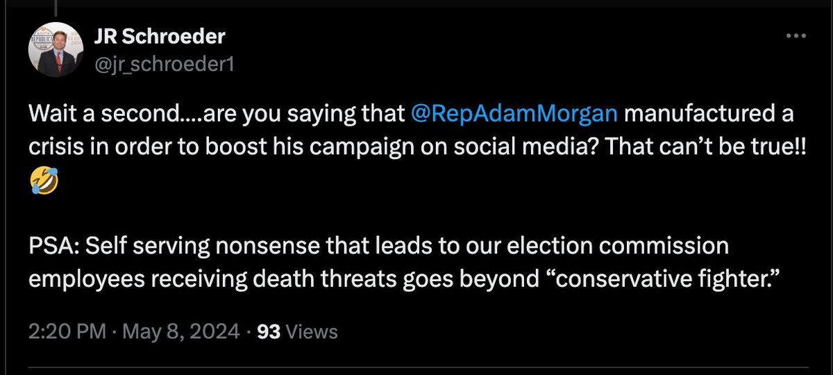 My opponent claims non-citizens being repeatedly given forms by the government asking if they want to register to vote IN OUR DISTRICT is a “manufactured crisis” and even takes up for those defending this practice. Timmons is weak on every issue—even election integrity.