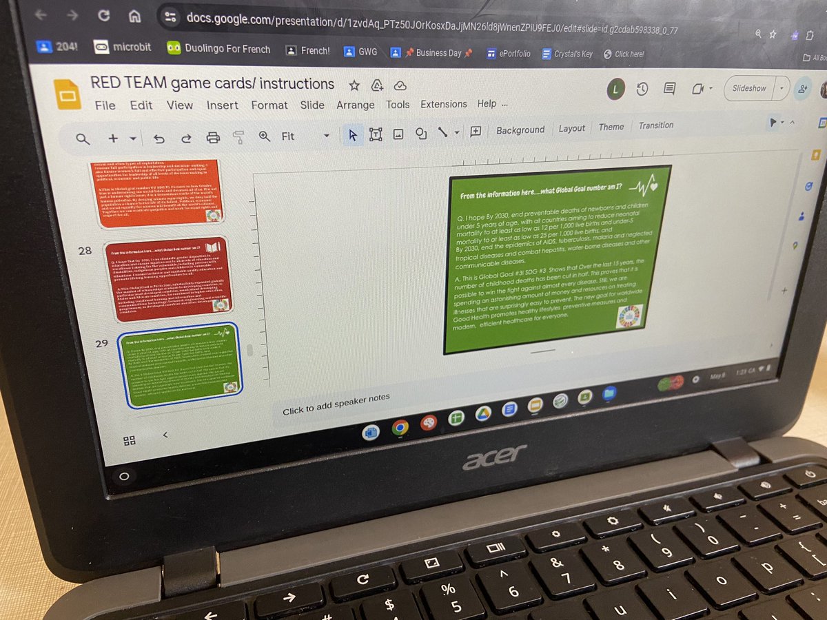 McM_MsT's tweet photo. #RedTeamBD #mcmbizday board game promoting the #GlobalGoals #TeachSDGs; accompanying digital cards coded randomizer in @scratch along with an AI generated image poster too!
@tdsb @McMurrichParent @TDSB_McMurrich
@McMBusinessDay will be hosted on June 12th🤩 https://t.co/PC7jASHX3Q