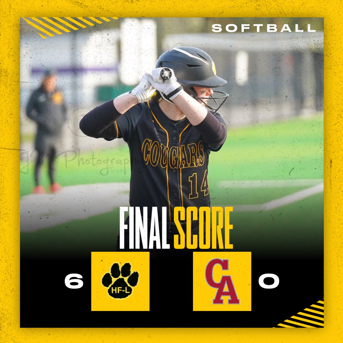 Softball took home the win against Canandaigua, 6-0. Maddy Schubach had an inside the park home run in the top of the 7th inning to extend the lead.
Great game ladies! #RollCougs