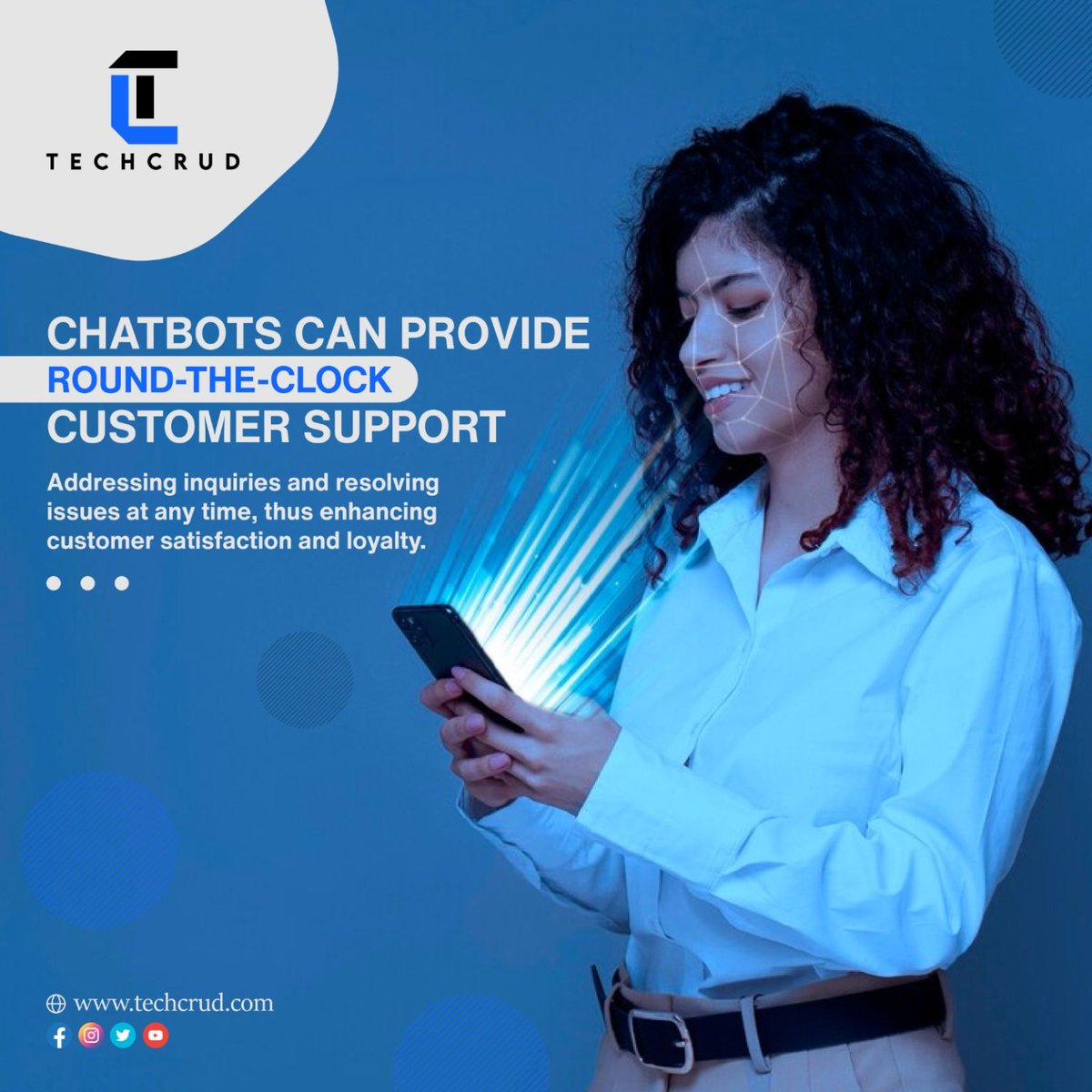 tech_crud's tweet image. Need help ASAP? Our chatbots have your back, 24 hours a day, 7 days a week! Say hello to instant support and goodbye to long waits.
#Chatbots #CustomerExperience #TechHelp #24HourService