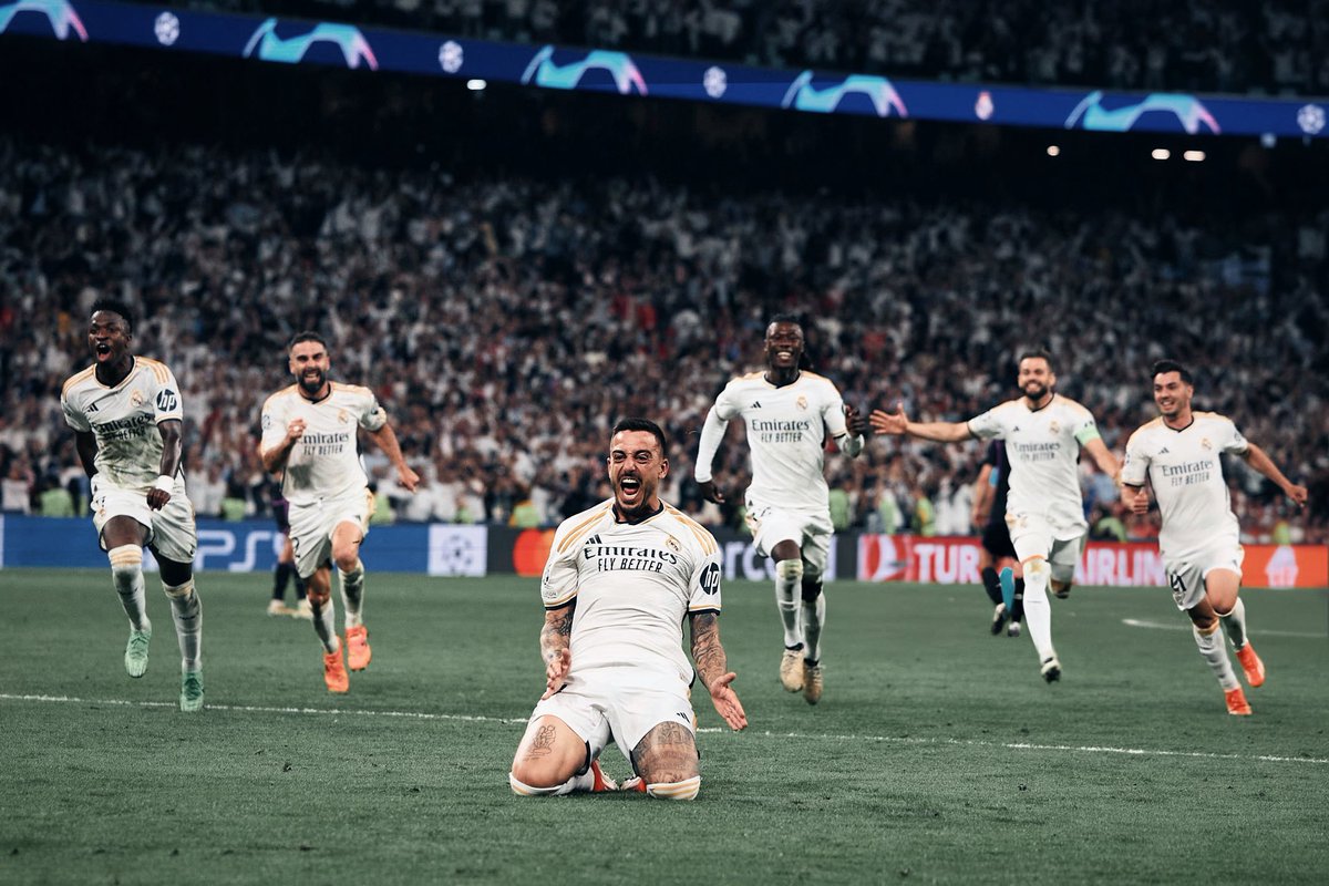 Too much noise on the TL again, trying to distract from yet another magical Real Madrid night. Those who hate Real Madrid will never stop crying. A POR LA 15 🏆