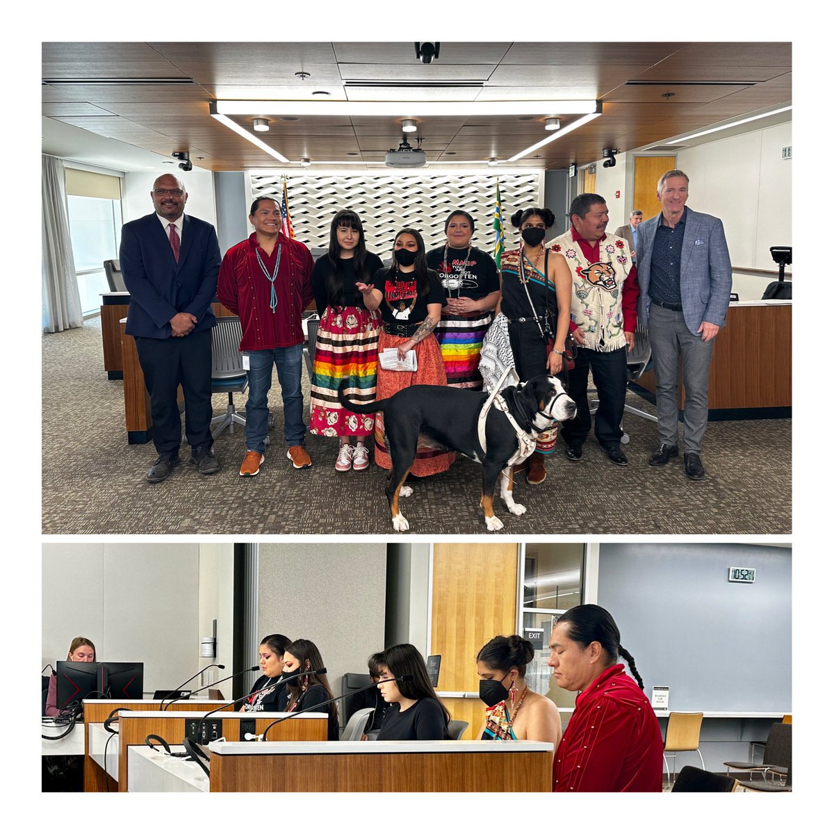 Today Council proclaimed May 5, 2024 as Missing and Murdered Indigenous Relatives Day of Awareness in Portland. Young Native youth shared their harrowing stories with us.  We honor and remember Native American community members who have been taken from their loved ones violently.