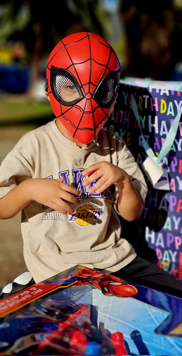 Spent yesterday with our very own Spiderman, our granny turned 5. Oh, the joys and innocence of children. Love you more than all the 🕸 in the world. BJ jnr 💛🖤❤️🎂🥳💙🤍