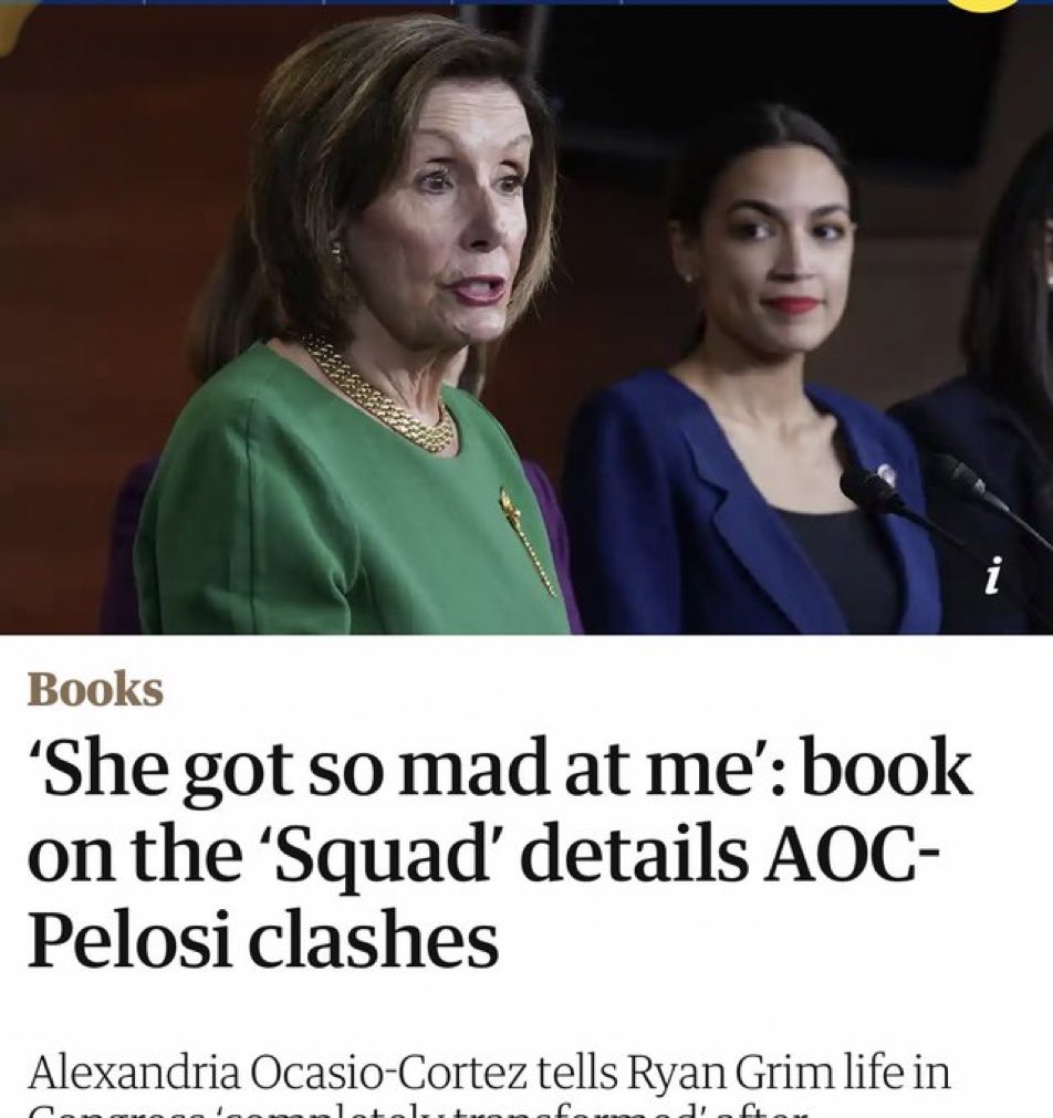 Oscar winning actress AOC to sell a book about why she turned into Nancy Pelosi