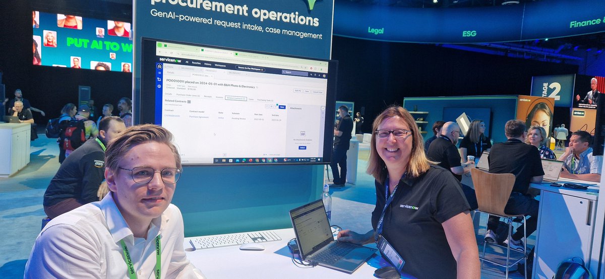Integrating source2pay processes with contract mgmt 👉 business velocity and supply chain compliance greatly benefit from @servicenow's new solution first presented on #know24 at Las Vegas <a href="/smartvokat/">smartvokat</a> #dosomethingdifferent