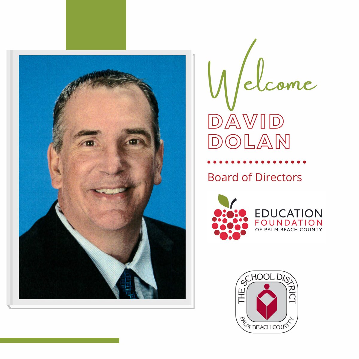 David Dolan joins our Board of Directors, and we couldn't be more thrilled! Bringing with him a robust portfolio, David's unique blend of skills in architecture, civil engineering, & facilities management will surely pave new paths for educational development. #WelcomeWednesday
