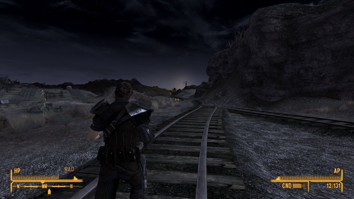 Oh my god I can see it, i'm nearly there #FalloutNewVegas #FirstPlaythrough