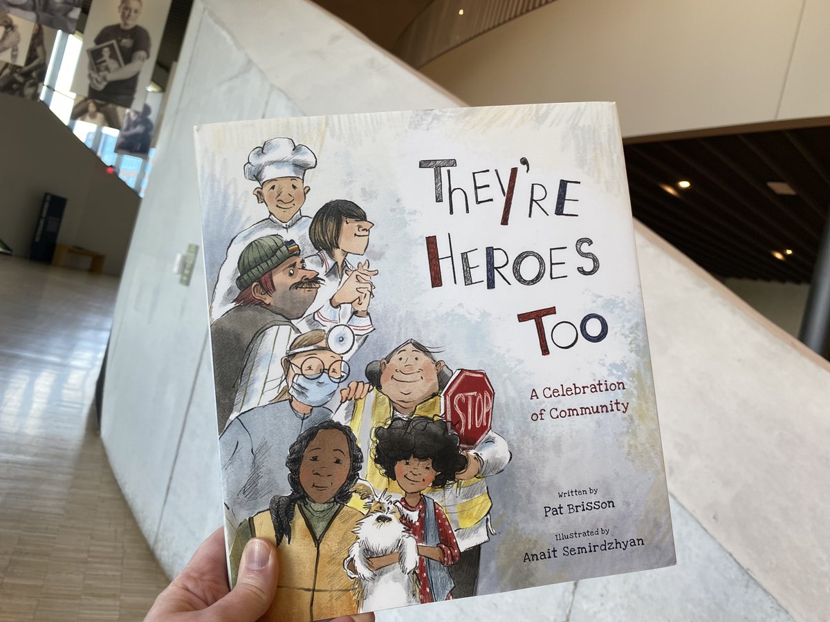 Let's give 👏👏👏 to our community heroes! This May, we're reading 'They're Heroes Too' - a book that shines a light on the incredible public servants who keep our communities running strong. Explore our next #NVMMReads: bit.ly/3JSoU0V bit.ly/3JSoU0V
