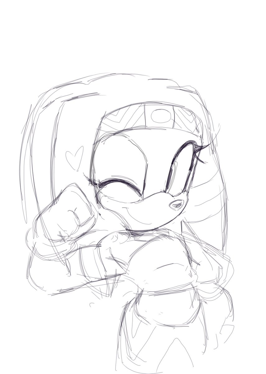 I have this little headcannon that every female echidna is 5x stronger than a male echidna, because yeah.

#TikalTheEchidna #IDWSonic #SonicTheHedgehog