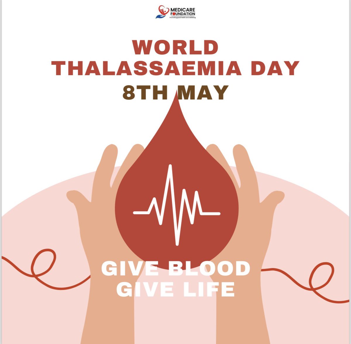 Happy World Thalassaemia Day. Did you know Thalassaemia is also a genetic 🧬 condition just like #sicklecell . It affects haemoglobin levels causing severe anaemia in the patients. Most #Thalassaemia patients require regular blood transfusions. #givebloodsavelives @GiveBloodNHS