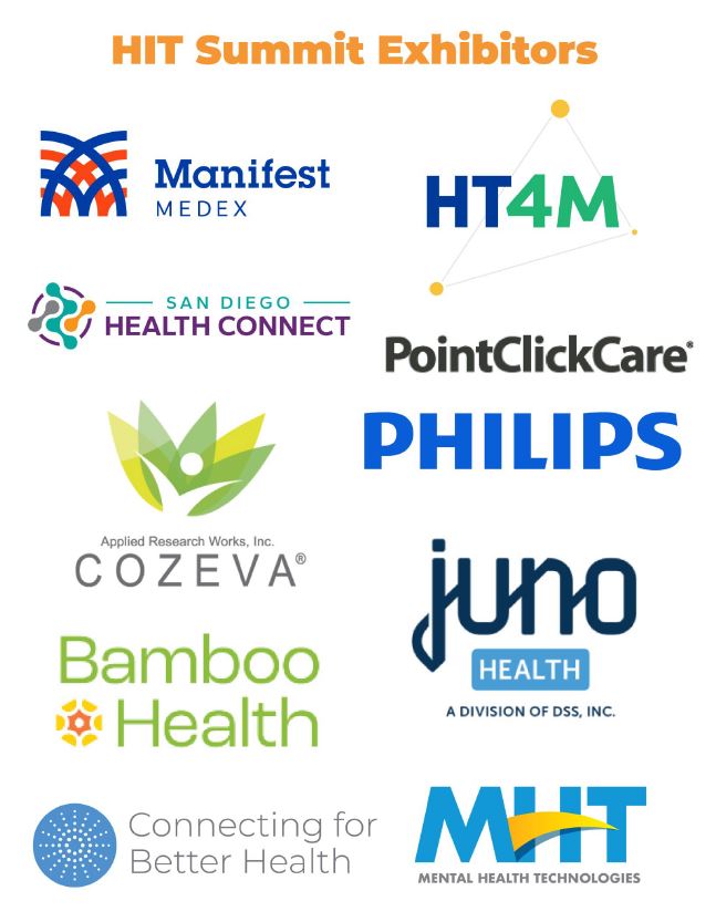 As we wrap up #CMAHIT24, we want to extend a HUGE thanks to our event partner @HT4Medicaid, sponsors listed below & exhibitors pictured!
☑️ @Zocdoc
☑️ @AledadeACO 
☑️ @BambooHLTH 
☑️  Long Health
☑️ @ManifestMedEx 
☑️ @CHCFNews 
☑️ RecastHealth
☑️ @svmshie 
☑️ @PointClickCare