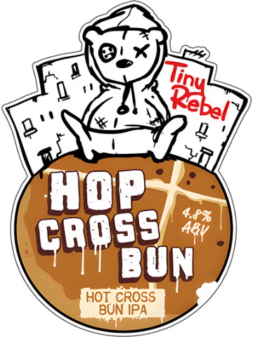 Now on tap! Tiny Rebel Hop Cross Bun 4.8% abv Our Beer Board: bit.ly/3hP2IrT #RealAleFinder @tinyrebelbrewco @NorwichCAMRA