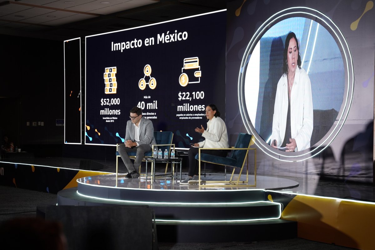 CuadranteRP's tweet image. ✅ ¡#AmazonConecta concluye con éxito su segunda edición! 👏 Desarrollamos un plan de comunicación para dar a conocer el impacto que tiene su operación en el entorno emprendedor del país. 💪📣 @amazonmex #emprendedores #emprendimiento