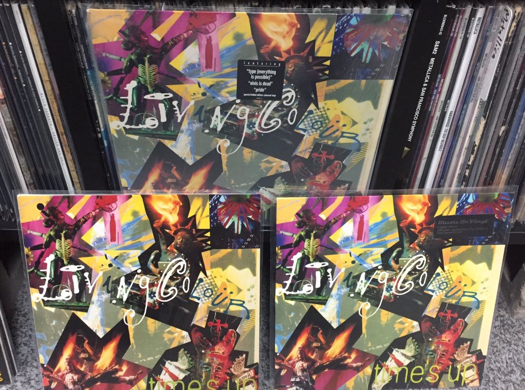 #BeginningsAndEndings 90s Closer “'This Is the Life'-Living Colour(1990) My favorite @LivingColour album and on my short list of favorite 90’s album. This song has some of the most poignant lyric I’ve heard….Just brilliant IMO. I’m spinning an OG gold translucent 🇺🇸 press👍