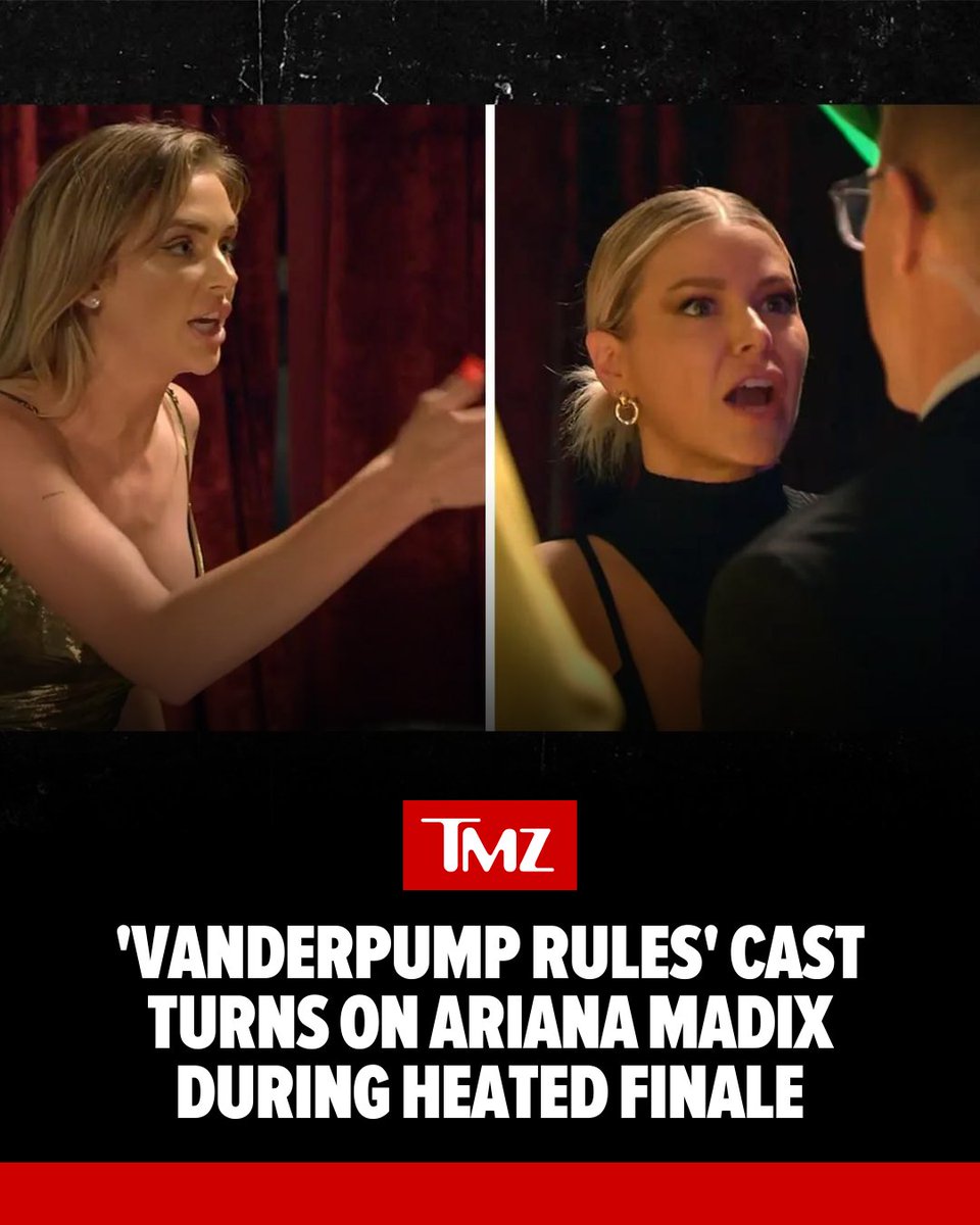 Ariana Madix is on the outs with her 'Vanderpump Rules' castmates, and it's all thanks to her cheating ex-bf Tom Sandoval ... or, at least, her continued reaction to his cheating. See more 👉 tmz.me/d7rsrKx
