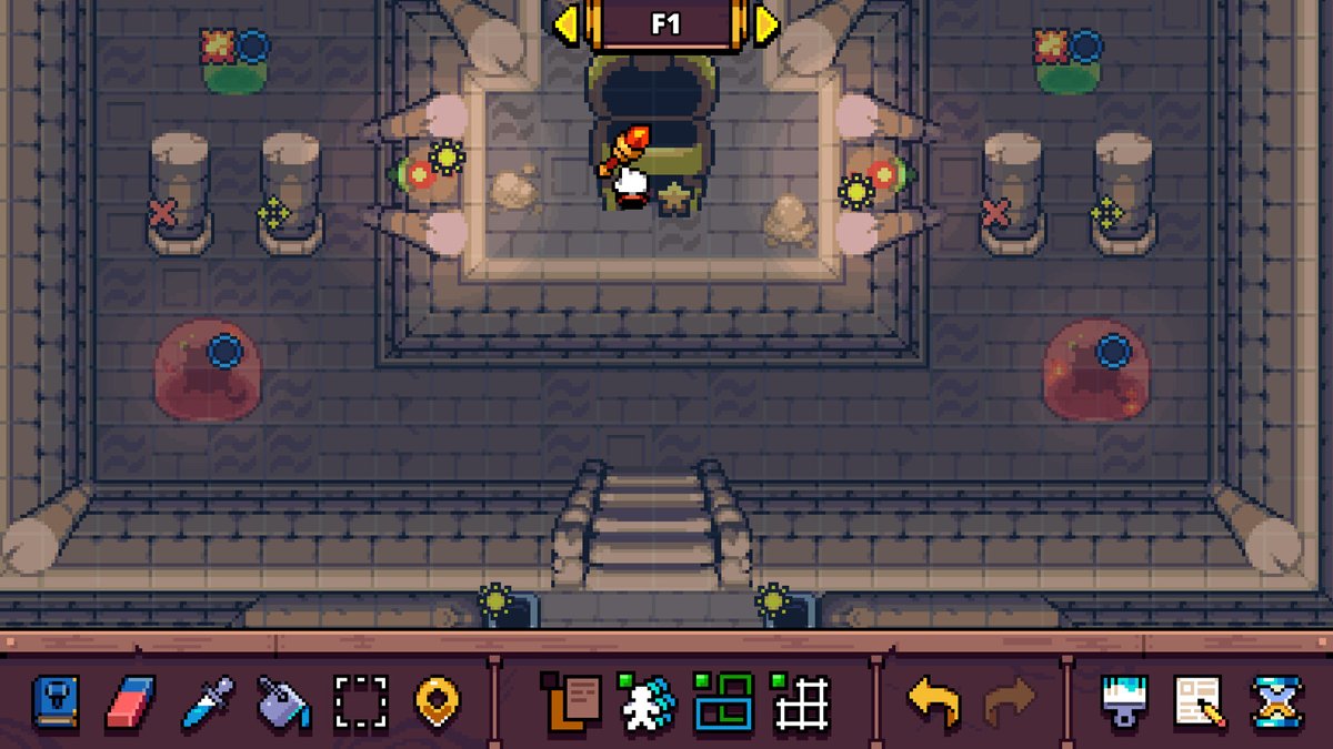 「ダンジョン設計サンドボックスアドベンチャー『Quest Master』早期アクセ」|⚡Game*Spark⚡のイラスト