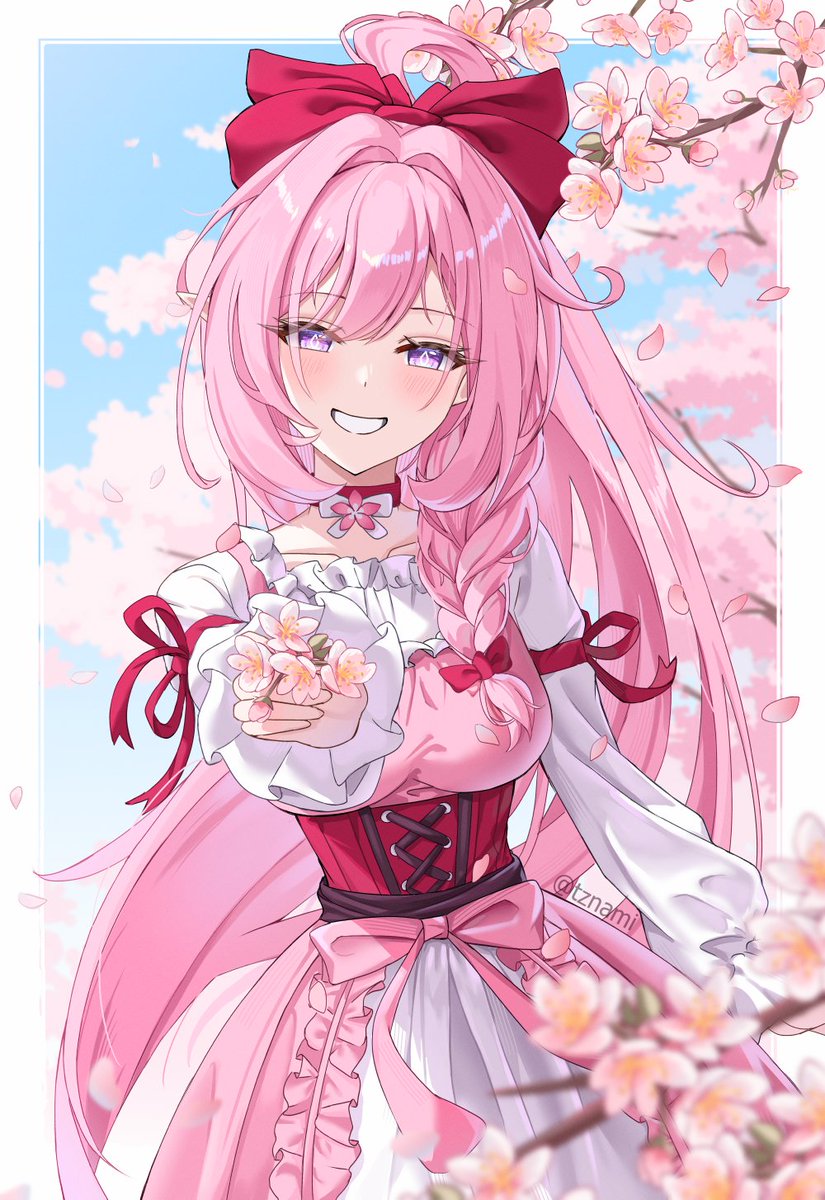the prettiest flower 
#Elysia #HonkaiImpact3rd