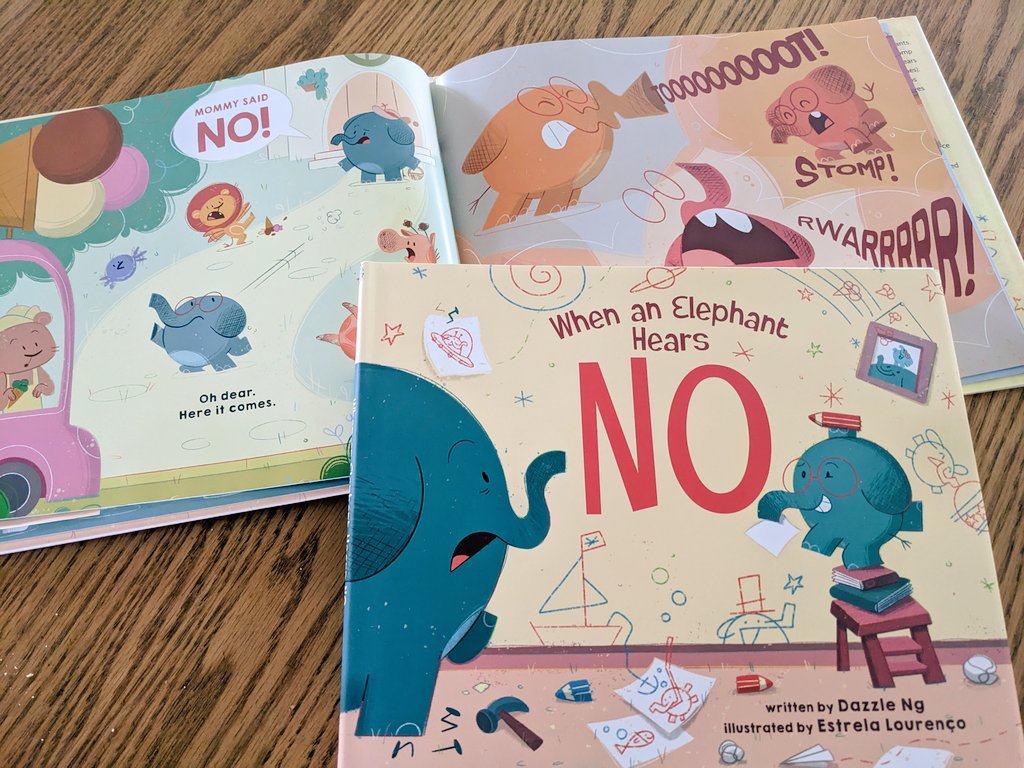 More fun agent mail today! Don't miss this adorable book by @dazzleng and @LourencoEstrela!! 🐘🐘🐘#kidlit #SEL
