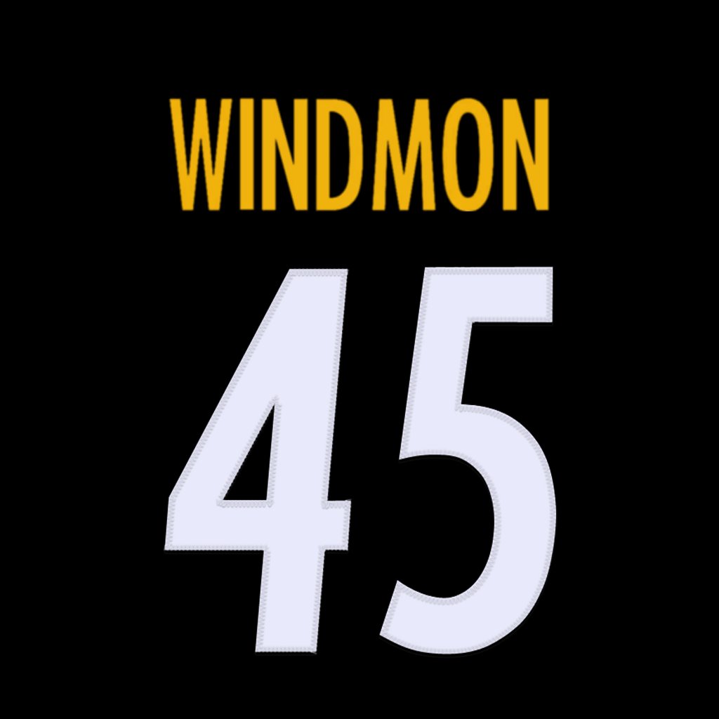 Pittsburgh Steelers LB Jacoby Windmon (@JW1NDMON) is wearing number 45. Currently shared with Jack Colletto. #HereWeGo