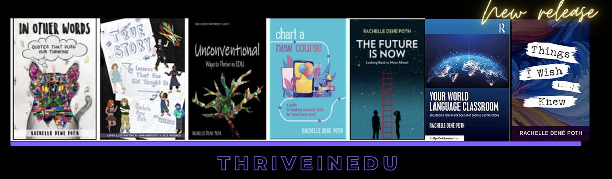 Happy #TeacherAppreciationWeek #TeacherAppreciationWeek2024! I'm Giving away 2 copies of my books! Light reads w/ inspiring stories from educators! RT & tag someone who needs a great book! #education #edchat #edtech #quotes #learning @EdumatchBooks @ISTEofficial @swpaect