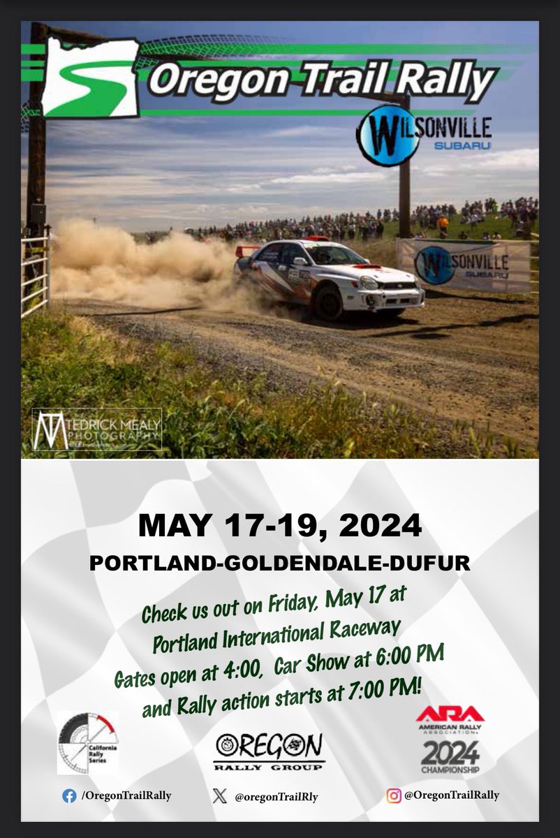 OregonTrailRly's tweet image. The 2024 OTR Spectator Guide is here! 

The guide is packed full of important information for those who want to come out &amp;amp; see the race in person such as spectator locations, sponsors, the do's and don'ts of the rally. 

Check it out for yourself here:
oregontrailrally.com/2024-spectator…