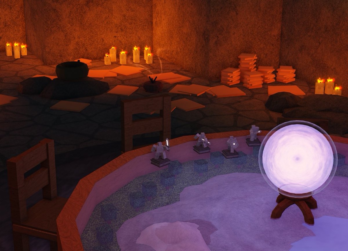 Within this hideout of secluded wizards, a strange game takes place...