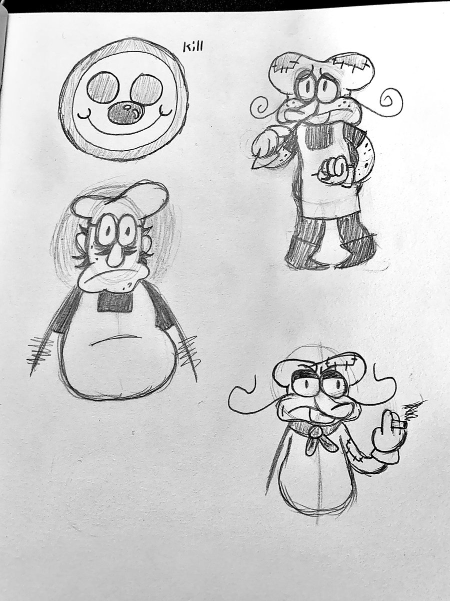 doodles (everybody is a little distressed for some reason)

#pizzatower #sugaryspire