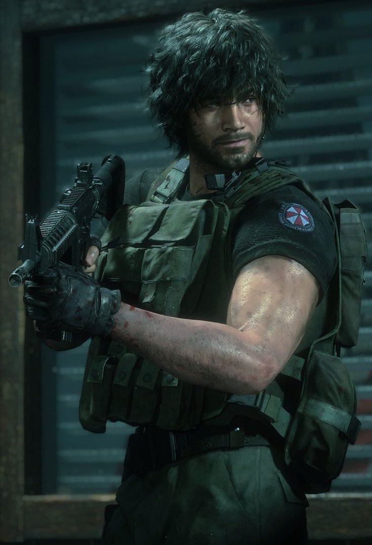 Playing through resident evil 3 remake and do you think they knew how hot of a man they were making when they made Carlos?
