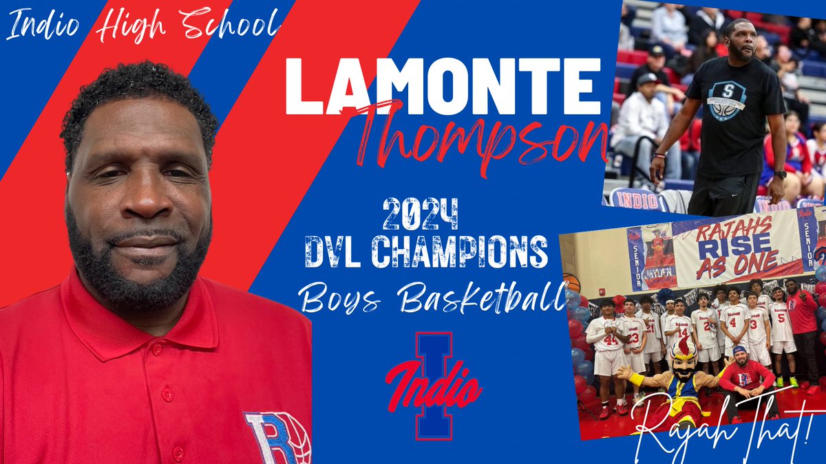 Introducing our 2023-2024 Rajah Champion Coaches!  #RajahThat

@IHSRajahs <a href="/IndioHS_Sports/">Indio High School Athletics</a> <a href="/DesertSandsUSD/">Desert Sands USD</a> <a href="/DesertSunSports/">Desert Sun Sports</a> <a href="/CBAADA/">Citrus Belt Area Athletic Directors Association</a> <a href="/shad_powers/">Shad Powers</a> <a href="/BlakeArthur24/">Blake Arthur</a> <a href="/takesbytal/">Talialaina Letoi</a> <a href="/timobrientv/">Tim O’Brien</a> <a href="/RajahsVB/">Rajahs Volleyball🏐</a>